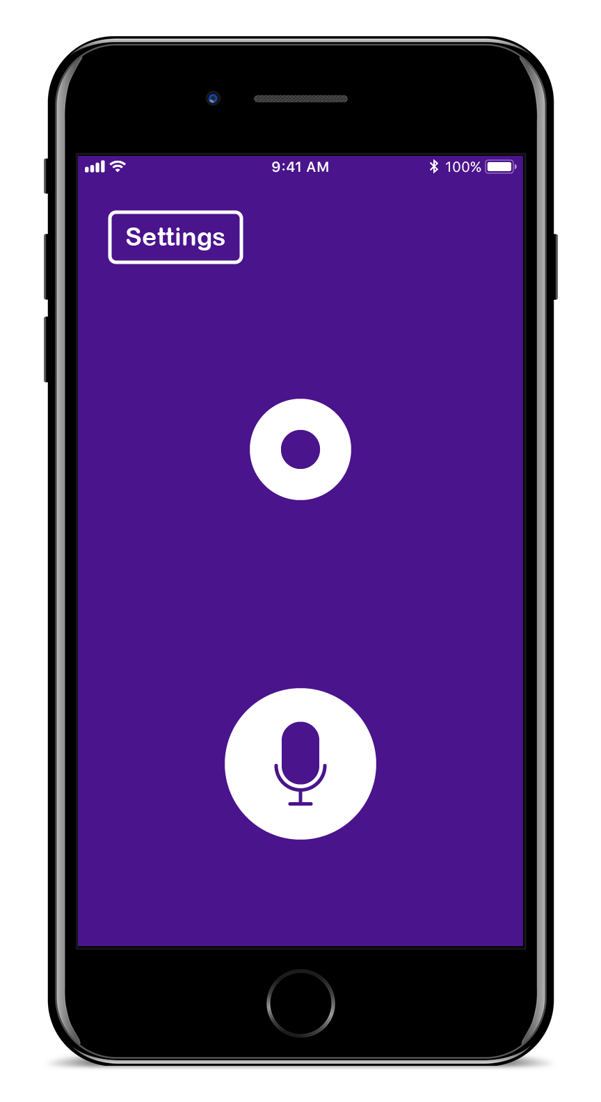 NICO Diagram of States User Speaking